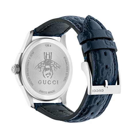 gucci square dial blue|GUCCI G.